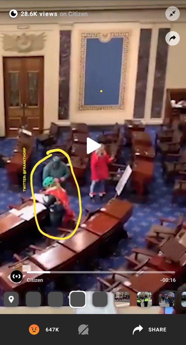 Rube1108's tweet photo. Who are these two taking pics of federal papers?? #CapitolBuilding https://t.co/zAGnP7b0Co