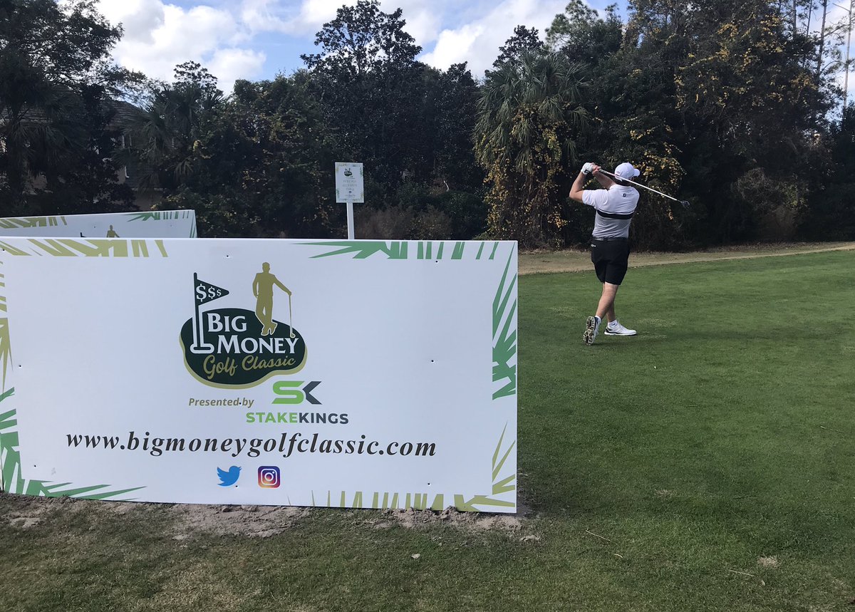RoyLangIII's tweet photo. We didn’t grab the Big Money this time, but we had a blast at @bigmoney_golf debut. Congrats on a great inaugural event. Was also @PBarbaree_PGA’s pro debut. Let’s do this again next year! #BigMoneyGolf #TeamPBJ https://t.co/NjXYmnYo9G