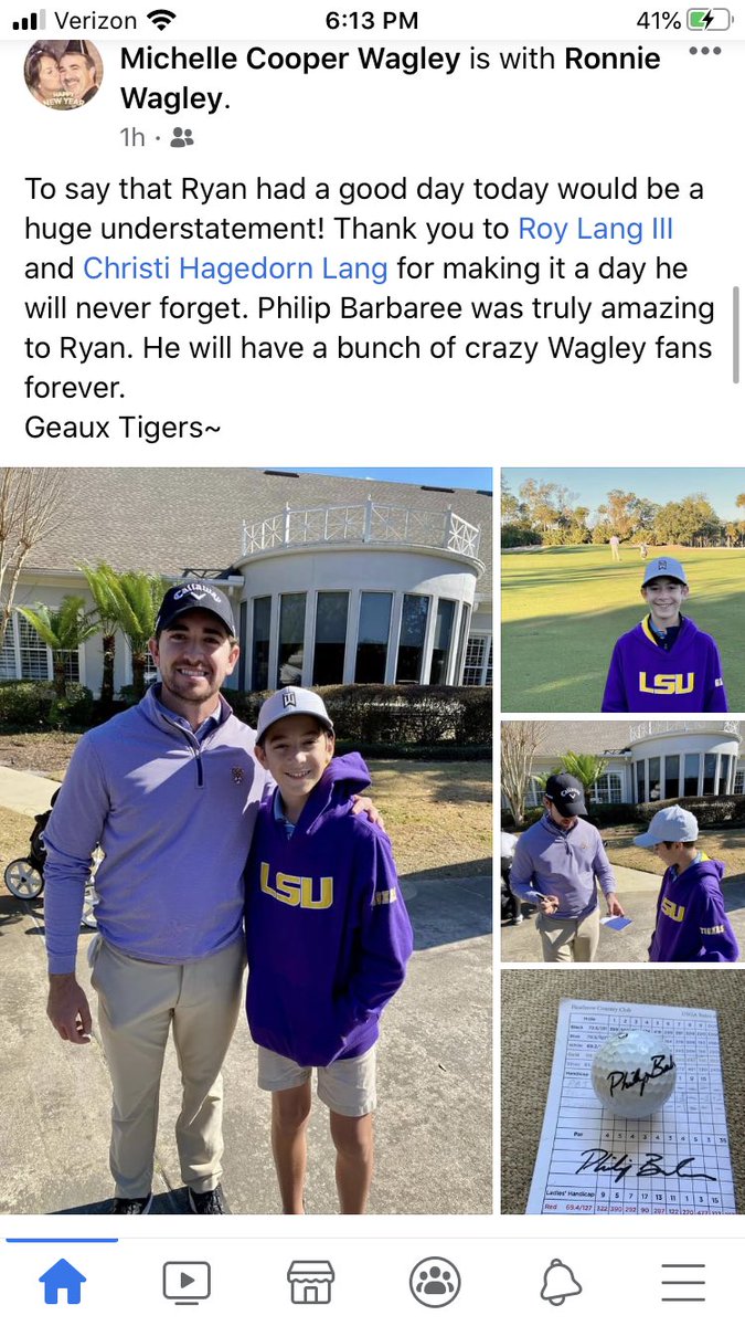 RoyLangIII's tweet photo. We didn’t grab the Big Money this time, but we had a blast at @bigmoney_golf debut. Congrats on a great inaugural event. Was also @PBarbaree_PGA’s pro debut. Let’s do this again next year! #BigMoneyGolf #TeamPBJ https://t.co/NjXYmnYo9G