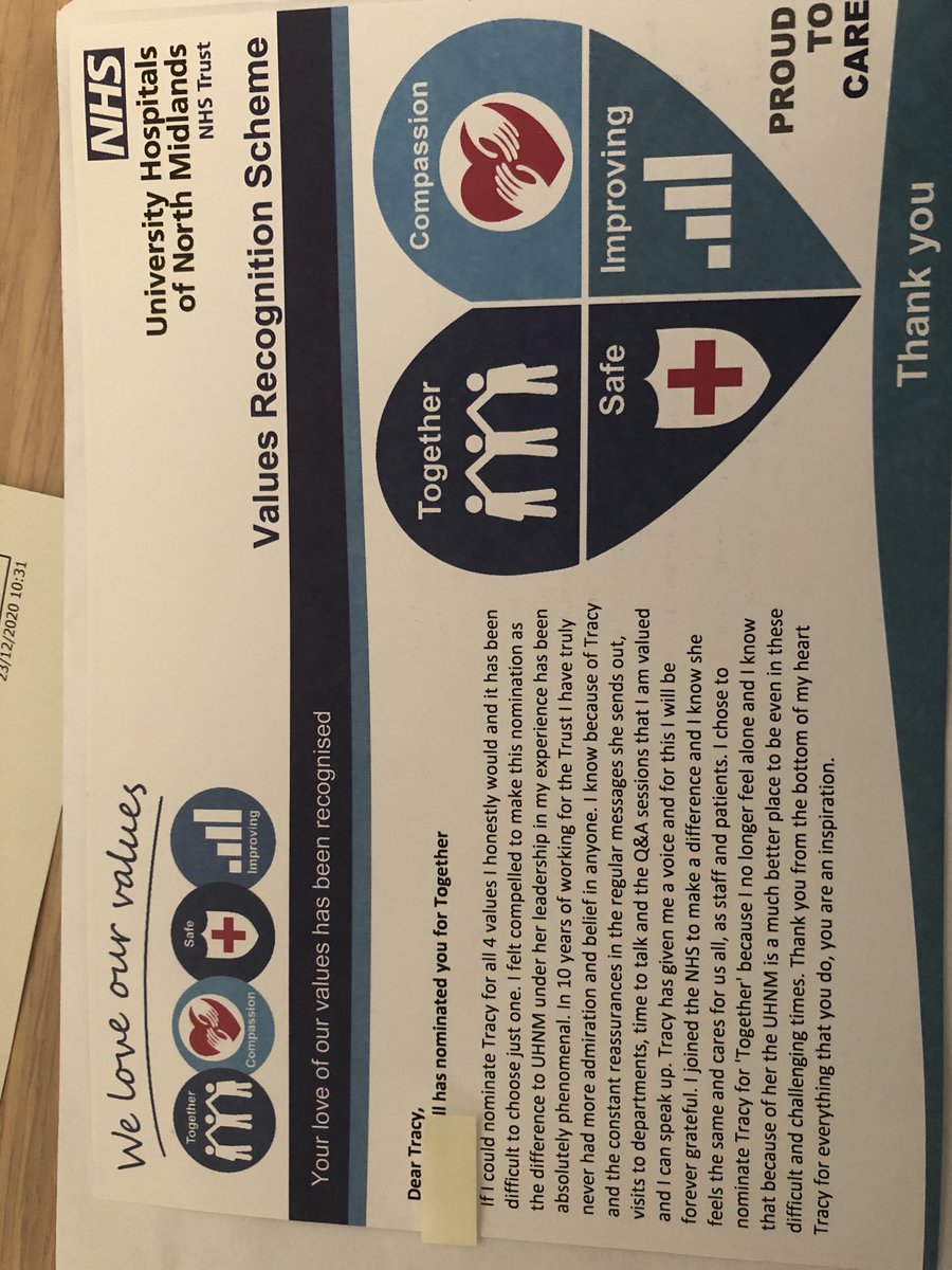TracyBullock12's tweet photo. Truly delighted to receive this today.  Made me quite emotional.  Really made my day/week/month.  Simple acts of kindness indeed. https://t.co/Q7OjvrODE5