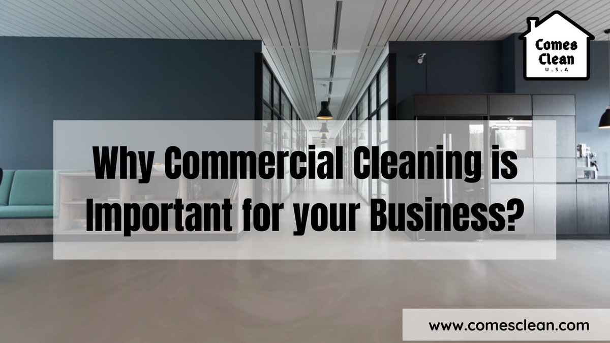 CleanComes's tweet image. Here are 6 reasons why commercial cleaning services are important for your business:

1. First impressions count
2. More cost-effective
3. Improve employee productivity
4. Boost office morale
5. Reduce the number of sick days
6. Access to a wider range of cleaning services