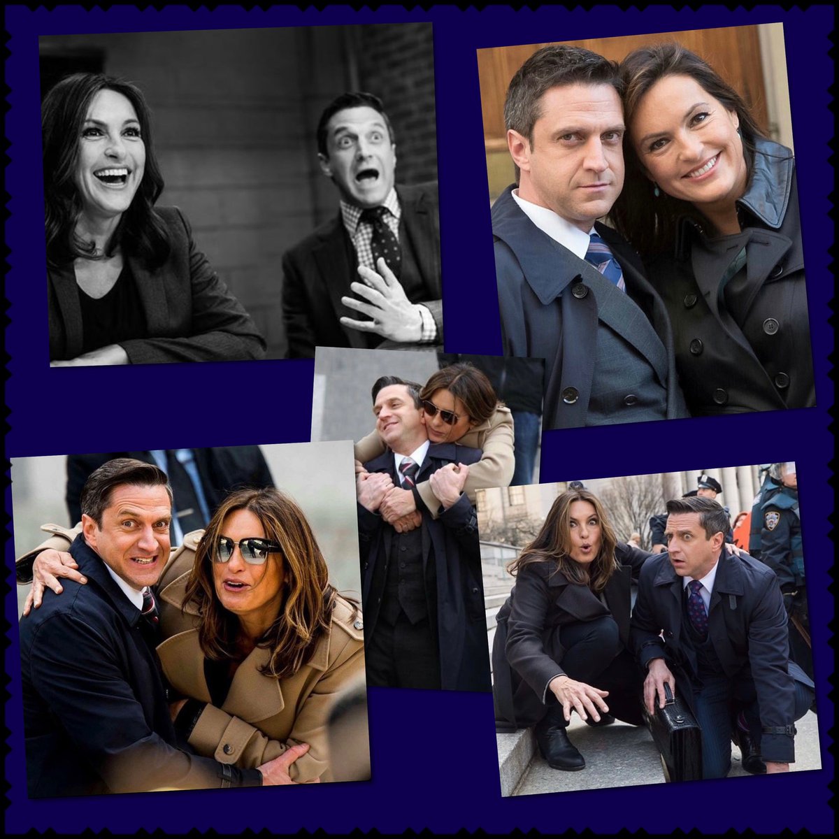 I needed some #barson on my timeline today💕 @Mariska @RaulEEsparza #SVU #itsnotjustaTVshow🏆🏆