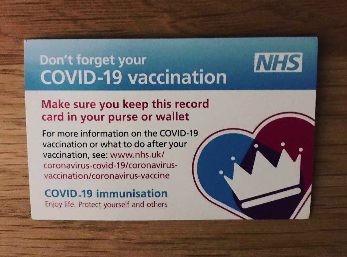 gillyhappy's tweet photo. As a frontline nurse I gratefully received the Pfizer Covid-19 vaccination today 💉thank you so much 🙏 #nhs #protectyourselfandothers https://t.co/syPdYquPuI