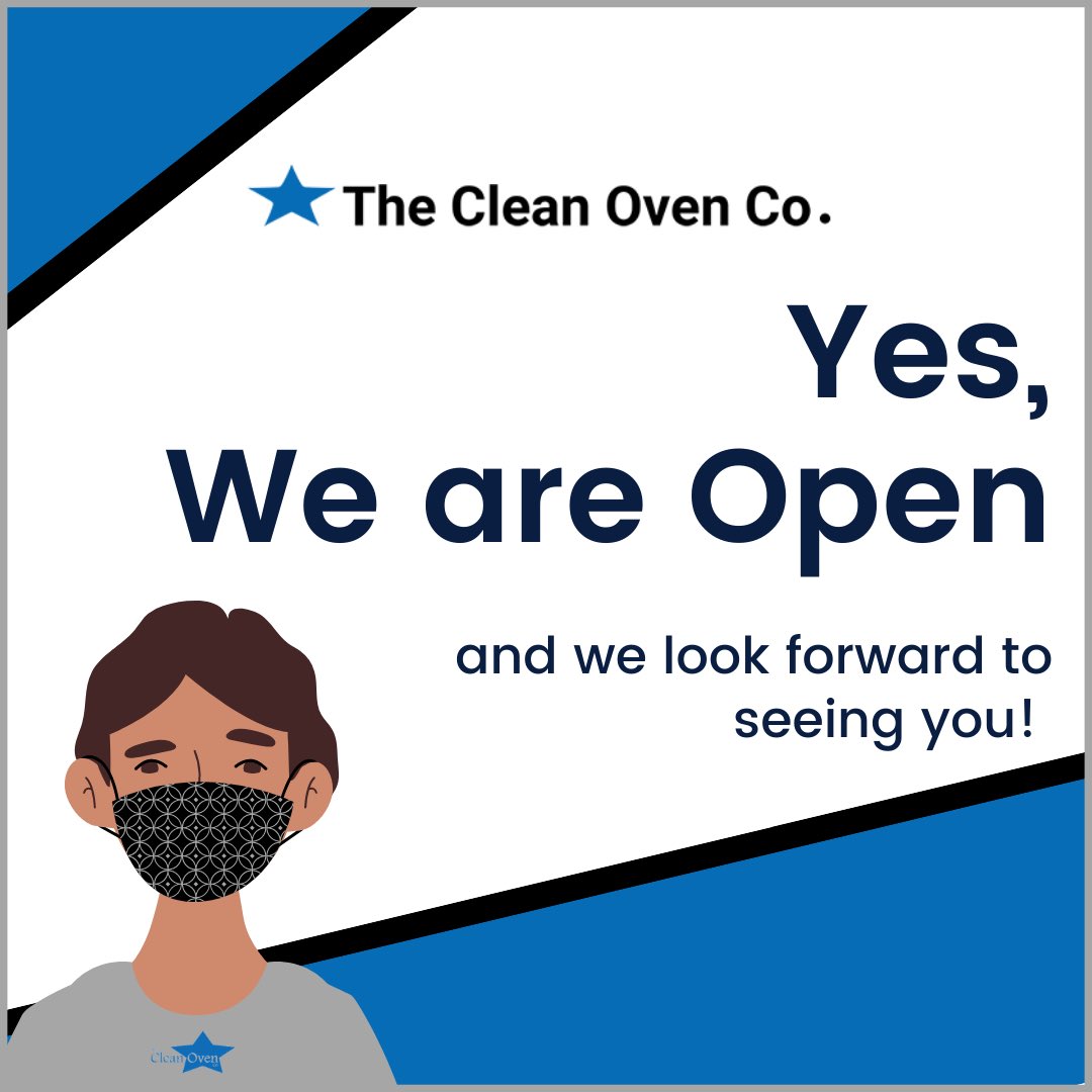 TheCleanOvenCo's tweet photo. We have had a few enquiries to ask if we are still operating and we are pleased to say we are! We have adapted our working procedures in order to protect both our customers and our staff #ovencleaning #cardiff #Monmouthshire #SmallBusiness #lisvane #usk #monmouth #raglan https://t.co/BdDvRyOqUl