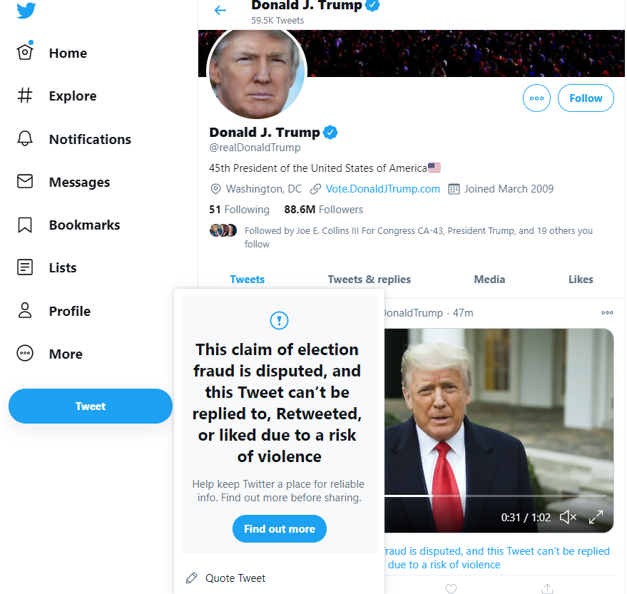 its_hatefull's tweet image. Such a corrupt platform, go look at this video for your self so that you can see how corrupt the media is for yourself. @jack  @Twitter Nice job on silencing the president. This is the most corrupt and shitty platform ever! Ban me for this tweet twitter fucking sucks anyway!
