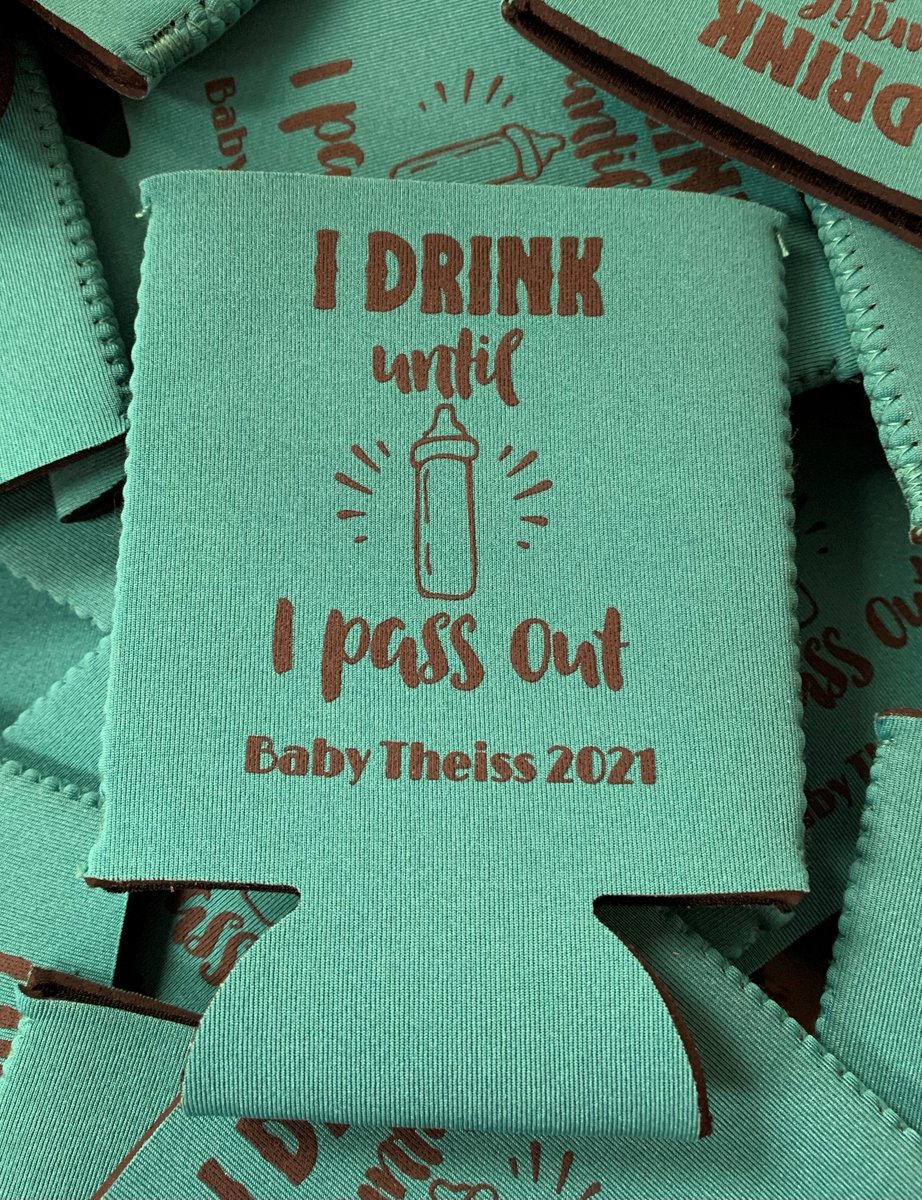 koozies's tweet photo. Babies are coming!  Babies are coming! #covidbabyboom #babyshower #favors #babyannouncement @kustomkoozies https://t.co/3hpO6TqPL0