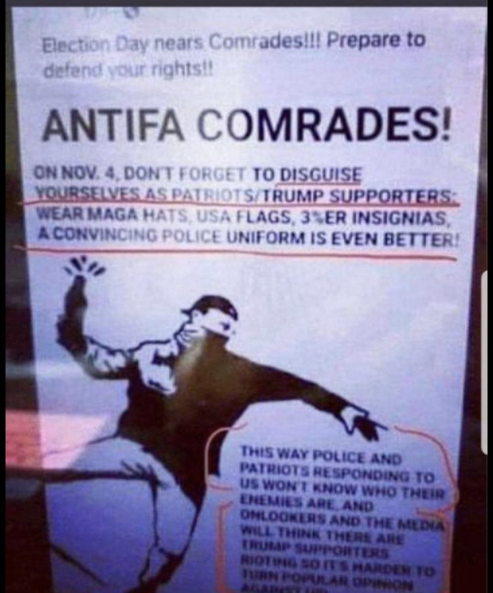 RealErinCruz's tweet photo. ANTIFA at work... https://t.co/JZQJI6DbA7