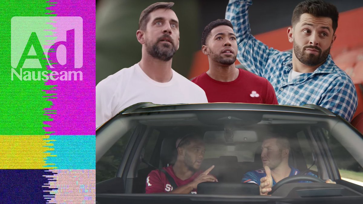 theadnauseampod's tweet photo. It’s the “All Quarterbacks” episode starring Baker Mayfield and company.

#AdNauseam #Podcast #Commercials #Herosmyth #Denver #BakerMayfield #AaronRodgers #TimTebow #KylerMurray #DakPrescott https://t.co/9M6U3q94Iq