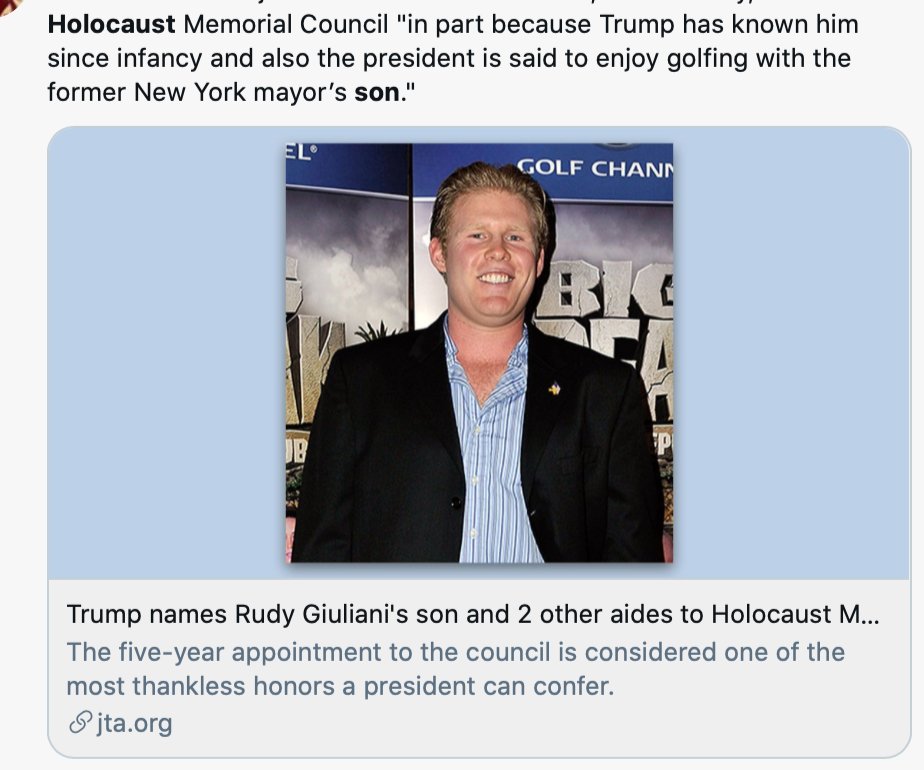 RebeccaLAnders's tweet photo. #HolocaustMuseumBoard #TrumpAppointees Quick Question, Have any of you been to the #HolocaustMuseum? It should be reserved for people with intimate knowledge of! Of this group, #NicholasLuna would know the most about #Suffering if he has been #Trump's "body man".💔💔💔💔💔💔💔💔 https://t.co/JgjVtjgmGV