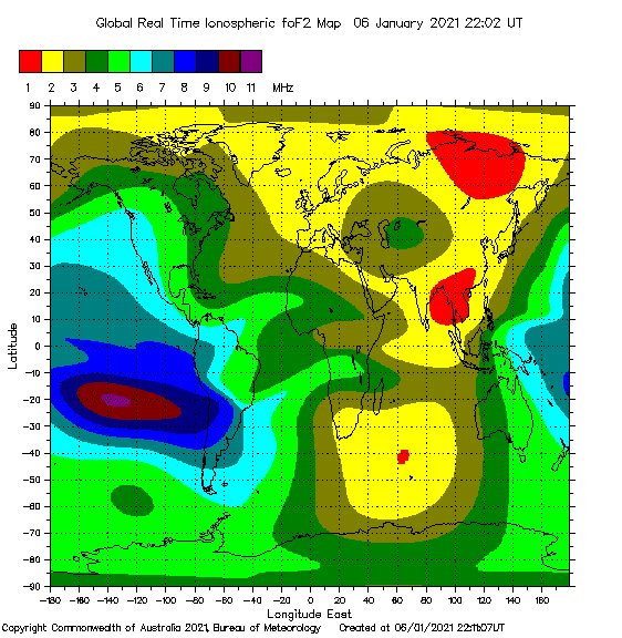 Global Optimum NVIS Frequency Map Based Upon Hourly Ionosphere Soundings via https://t.co/6WcAAtzl4W #hamradio https://t.co/XQH5TJHnXM