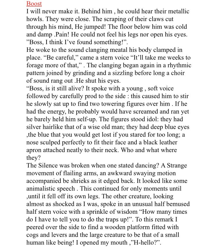 orla_wallace's tweet photo. Sterling effort from a wonderful year 10 pupil @SBCVATeamRed Second draft of a piece of creative writing, after two lessons focusing on vocabulary and punctuation. Looking forward to seeing the final version! 👏🏼 BS https://t.co/NjlNES3ZDx