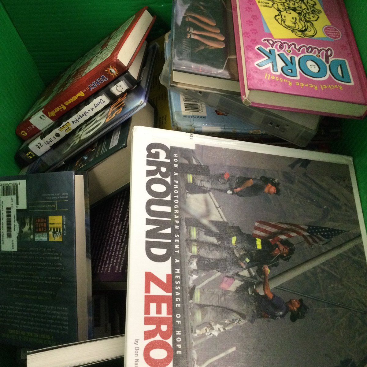 DCMSMediaCenter's tweet photo. Books continue to roll in & out of the Media Center on a daily basis! Remember if you request books that are checked IN, you will receive them within a couple of days! Deliveries are made daily! @DutchmanCreekMS @RHSD_LMS @FollettLearning #READ #ReturnBooks #TheCreekIsReading https://t.co/tfYRunIm4G