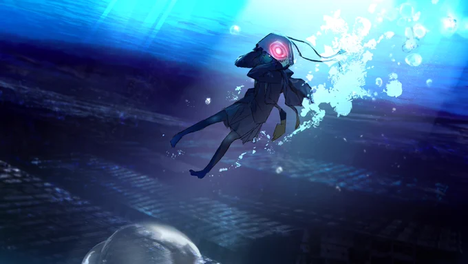 ドボン... 