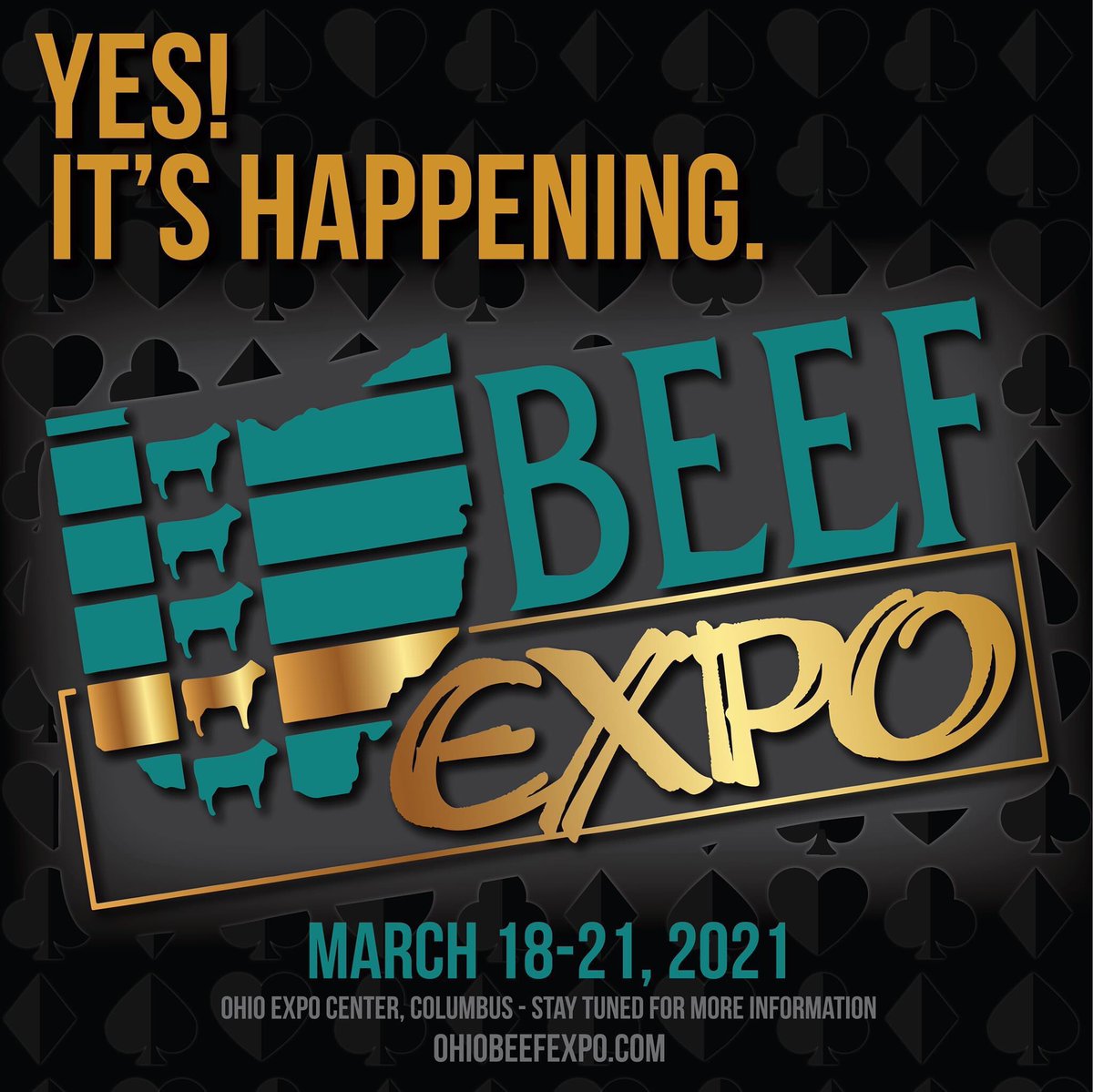 The 2021 Ohio Beef Expo is moving forward! Stay tuned as we work to bring you more details very soon. #beefexpo2021