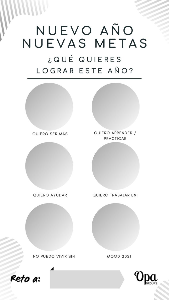 opagroups's tweet photo. En OPA Groups estamos emocionadas de empezar a compartir nuevamente con ustedes, empezando por preguntarte ¿qué quieres lograr este año? https://t.co/PcCy3PO0Y3