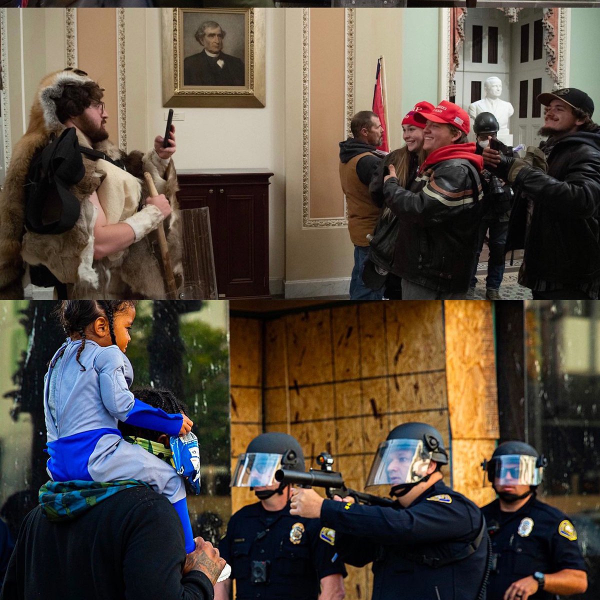 trendingomgwow's tweet photo. #POTUS #Trump just addressed his gun-toting mob “I know your pain. I know you're hurt. We had an election that was stolen from us. We love you, you’re all very special” Yet, he called peaceful #blm protesters “criminal thugs”, when our LIVES were/are ACTUALLY being stolen from us https://t.co/cGWZDeE6w9