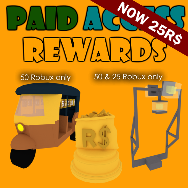 Fros Studio On Twitter Good News We Finally Are Doing A 50 Discount For Tix Factory Tycoon It Is Now 25 Robux Paid Access Gives The Following Rewards On Free Release 50r - 25 robux