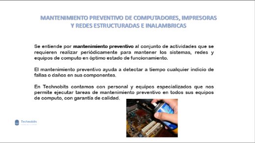 Dilaq2015's tweet photo. Desde @TechnobitsC ofrecemos nuestros servicios de mantenimiento y reparación de computadoras. Diseño, instalación, configuración, puesta en marcha y mantenimiento de redes informáticas.
#Consultenos https://t.co/NrMGKrS61J