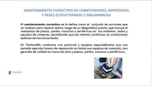 Dilaq2015's tweet photo. Desde @TechnobitsC ofrecemos nuestros servicios de mantenimiento y reparación de computadoras. Diseño, instalación, configuración, puesta en marcha y mantenimiento de redes informáticas.
#Consultenos https://t.co/NrMGKrS61J