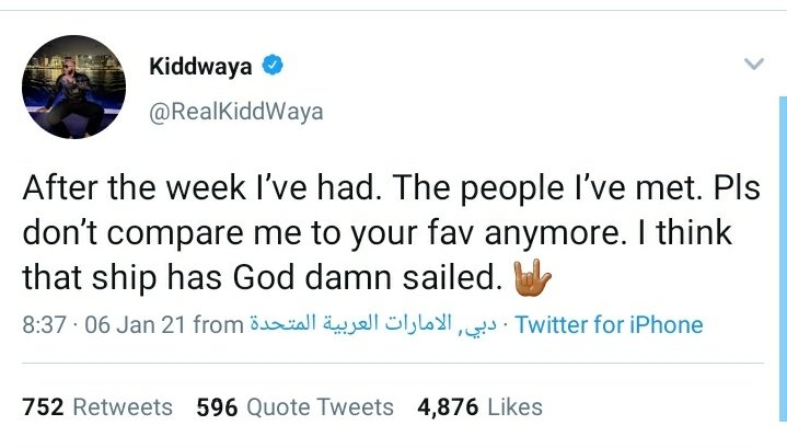 Let's start from the very beginning, when everywhere was peaceful and quiet until they released one Dubai baby from his chains and he started to cry all over the place..Omo, failed career is a bad thing oo, just see what it made a grown man do for clout