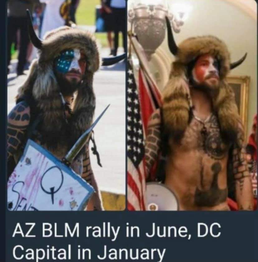 Well well AZ BLM rally