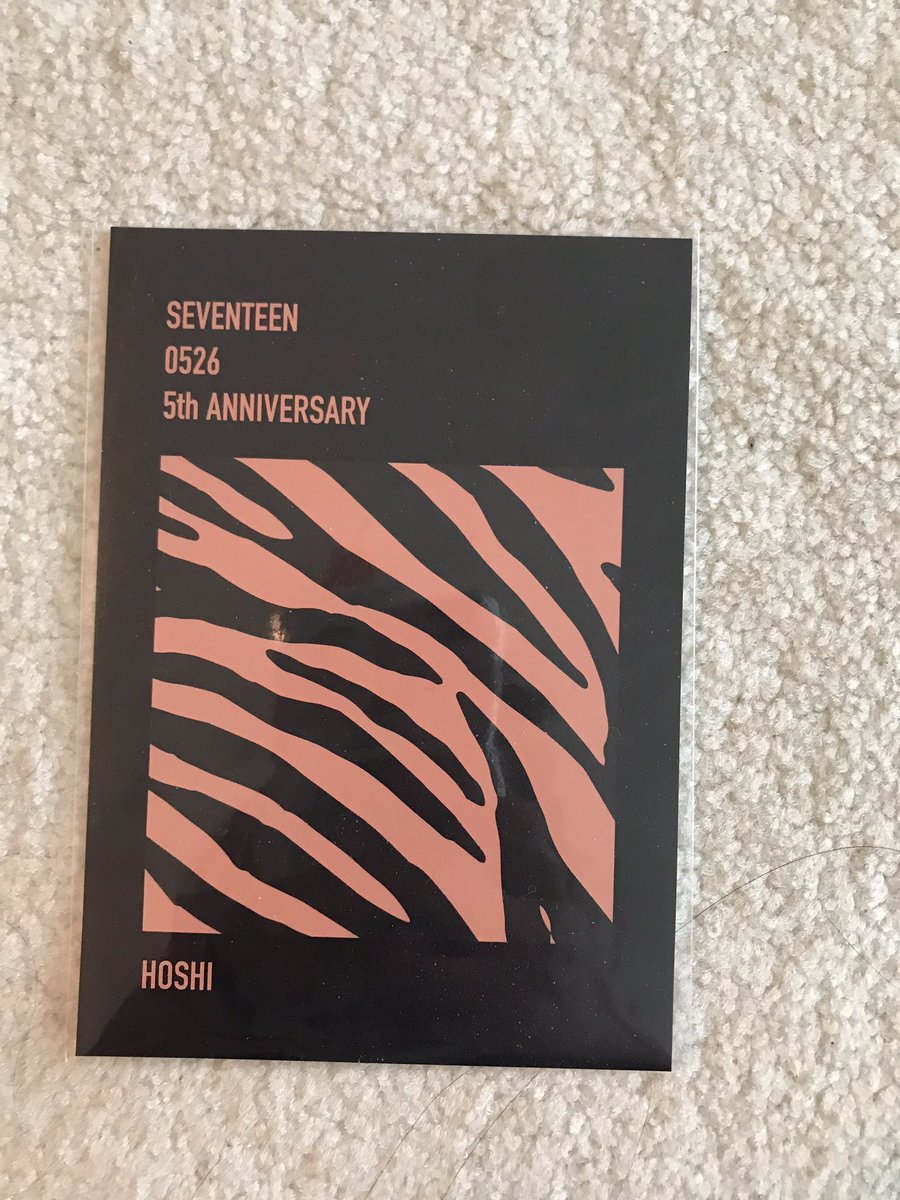 kkjjbbtt1's tweet photo. [WTS]#Seventeen #세븐틴 
⠀
• Selling: Seventeen Hoshi 5th Anniversary Tshirt Postcard

• $2CAD
• stamp shipping: $2 🇺🇸/$1 🇨🇦
• Canada/US preferred
• Location: 🇨🇦

tags: Scoups/Jeonghan/Joshua/Jun/Hoshi/Wonwoo/Woozi/the 8/Mingyu/DK/Seungkwan/Vernon/Dino https://t.co/A2efTOUIBh