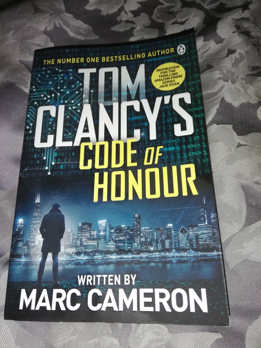 russelguppy's tweet image. Books read this year: 1 #yearofreading #tomclancy #codeofhonour #jackryan #jackryanjnr #johnclark #dingchavez #thecampus #thriller #spy #espionage #marccameron