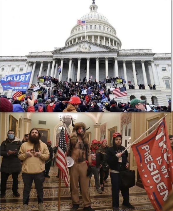 “Siete persone speciali” Donald Trump
Chi? Estremisti che hanno assalito il Congresso Usa a Washington. #Trump