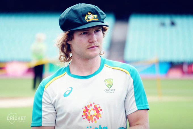 jahenderson63's tweet photo. Very special day for our team @DSEGWorldwide with @willpucovski10 debuting alongside our other clients @tdpaine36, Cameron Green and coach Justin Langer.  All the best to the guys and to the rest of the @cricketcomau team. #proud https://t.co/v9P0WwyIFV