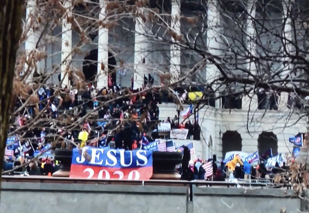 Let’s be clear, today’s awful actions have nothing to do with Jesus. Here’s what Jesus actually said: “Blessed are the peacemakers for they shall be called sons of God.” Join us in praying for the peacemakers to prevail, and for unity in our nation.