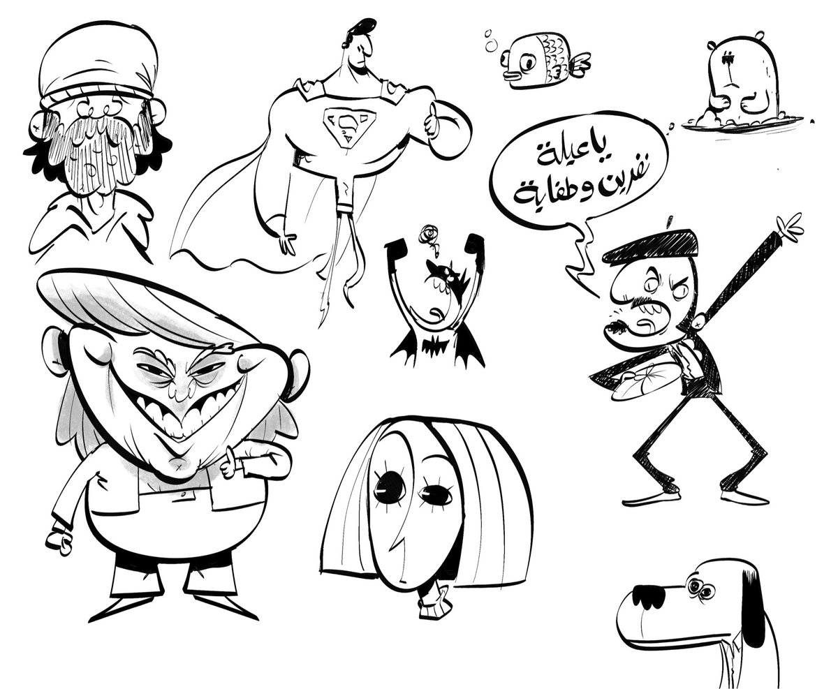 Night doodles 