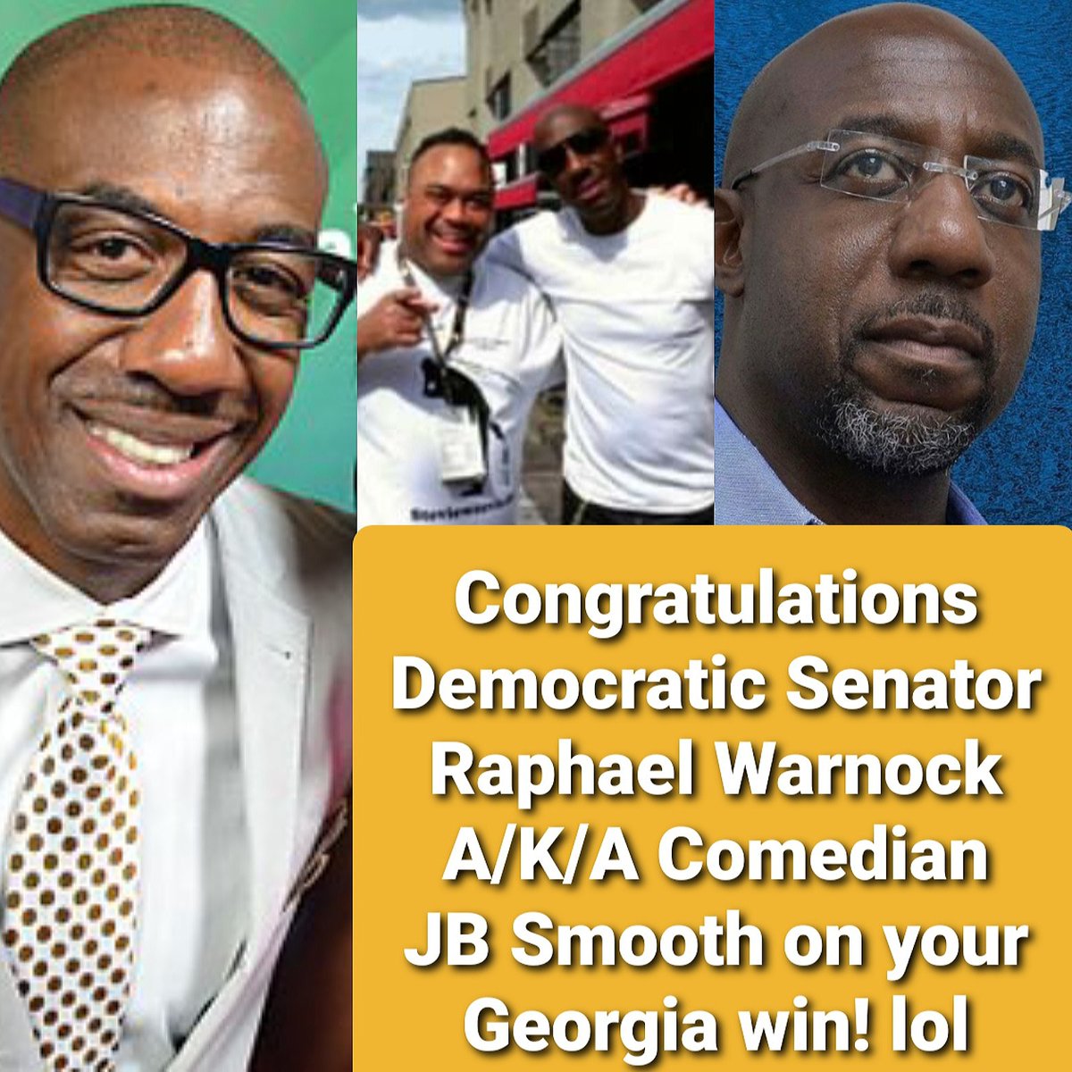 stevieweevie71's tweet photo. @ReverendWarnock @ohsnapjbsmoove #jbsmooth #raphaelwarnock I met JB Smooth in @montreal #Canada #2013 at @justforlaughs during the @jflcomedypro conference I was really making moves back then! #vote #georgia #georgiavoter https://t.co/wGvyHxf8P2