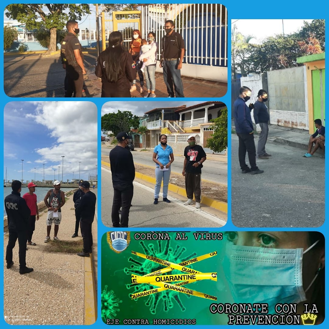 Este #6enero REDIPC Marítima e Insular del Cuerpo de Investigaciones Científicas, Penales y Criminalísticas #CICPC realiza Operativos de sensibilización para evitar la propagación del #Covid19🦠 
Los funcionarios se desplegaron en los diferentes municipios del Estado Nva Esparta.
