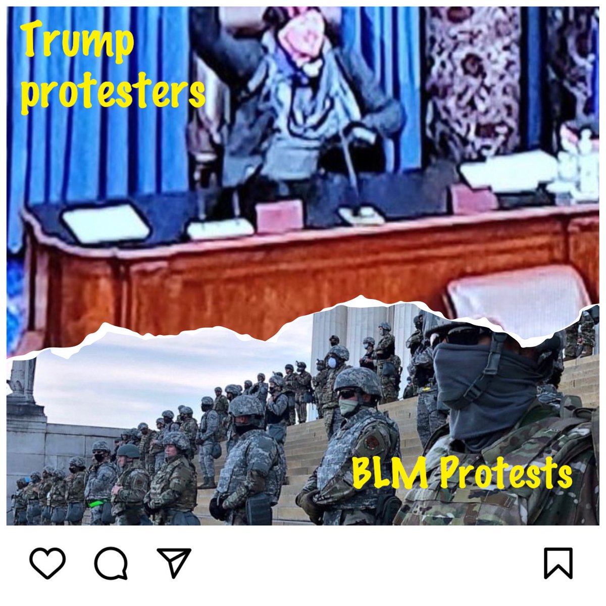 Shameful! White privilege?