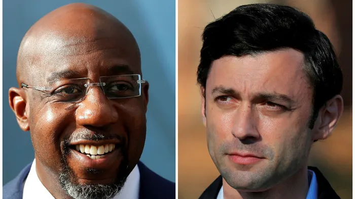 1stBreakingNews's tweet photo. #Breaking
CNN projects Democrat Jon Ossoff will win his Senate race in Georgia.
With Ossoff &amp; Warnock's wins over incumbent GOP senators, there will be a 50-50 split in US Senate.
Vice President-elect Kamala Harris, also a Democrat, will cast any tie-breaking votes. https://t.co/NLQFXgmx3r