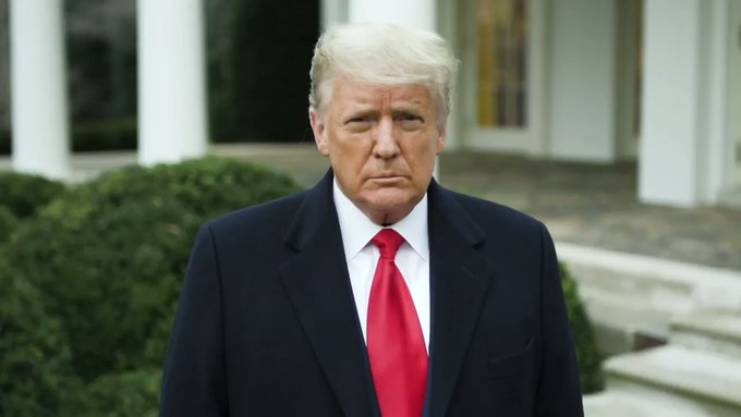 Paul4GunSense's tweet photo. Trump's quote "Go Home, we love you, you're very special.

So Trump thinks that supporters who engage in insurrection are very special and he loves them. Trump's support for criminal activity and disrespect for Democracy is staggering. #civilwar2021 #LockHimUpNow https://t.co/1lLINItYbP