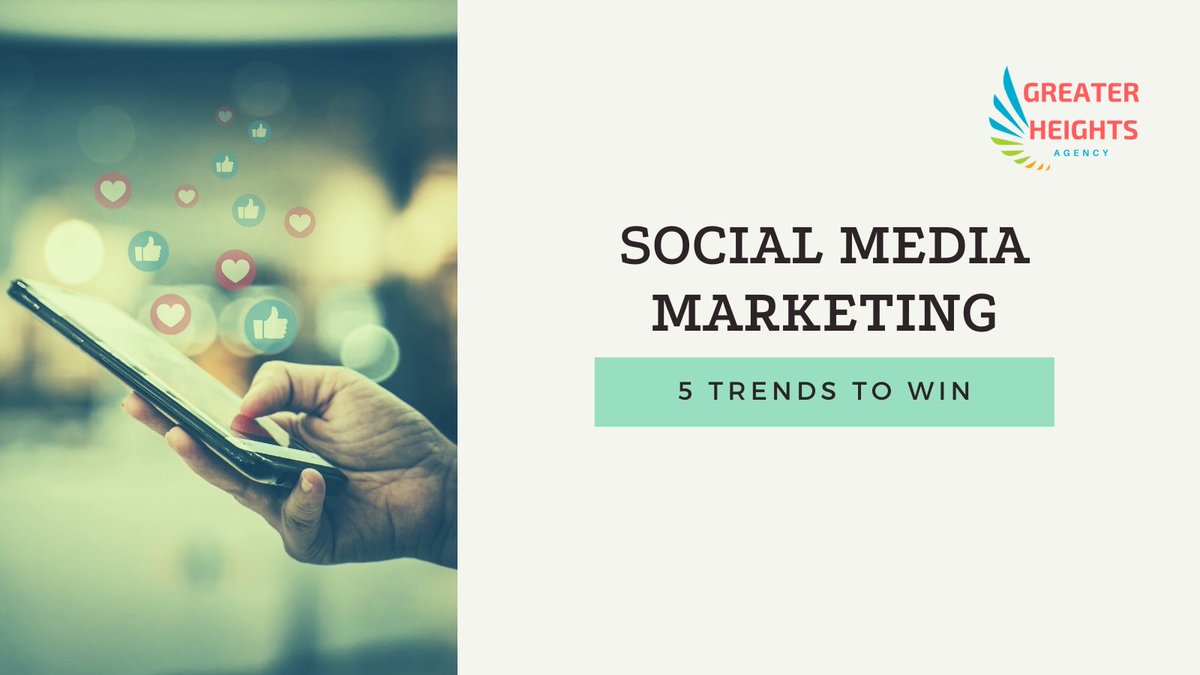 What do you think is winning people&amp;#039;s attention more and more? We were surprised, but it&amp;#039;s not just engaging images! One of the biggest trends is the live video! Read this article for four more major trends in social media happening t bit.ly/2XWVR2E