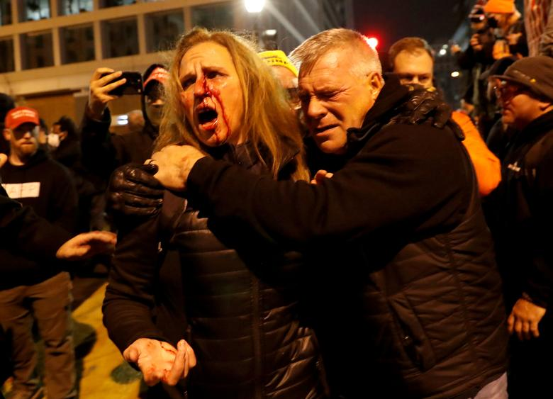 They took the entire Capitol. A staggering 3,000 people tried to storm the White House. THREE THOUSAND. They were repelled by warning shots from snipers on the rooftop of the White House. One woman has been shot dead. In Georgia hundreds are marching towards CNN Headquaters