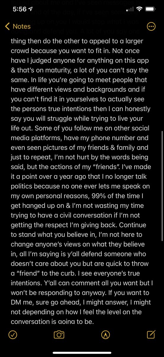 Here’s what I have to say. If you want to read it, go ahead. If not feel free to scroll right past it. Thank you for your time.