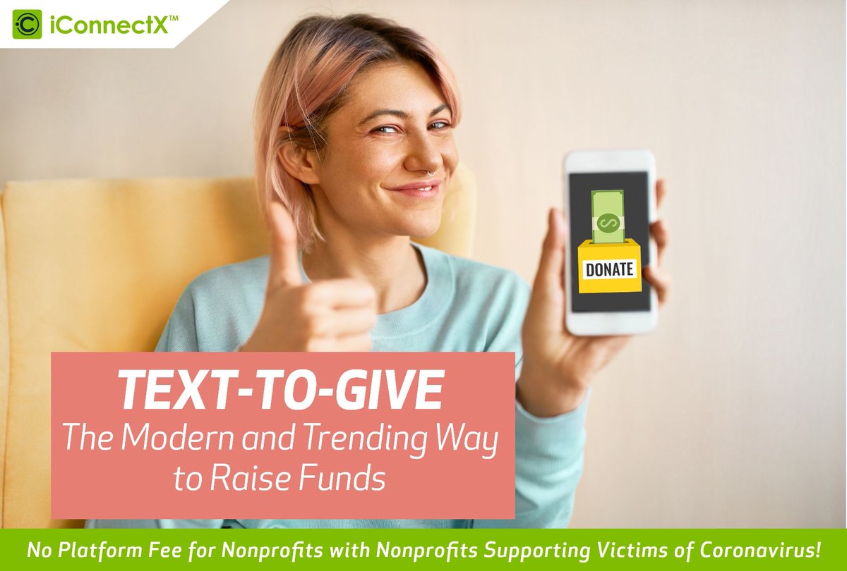 iConnectX's tweet photo. TEXT-TO-GIVE – The Modern and Trending Way to Raise Funds. Read more https://t.co/YuX218XiEd
#textgiving #mobilegiving #texttotithe #texttogive https://t.co/CvGMRRc95d