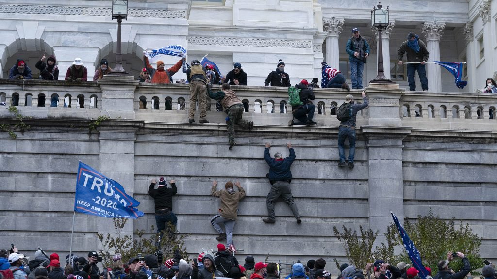 JUCOadvocate's tweet photo. Today, this was America. You can say “that’s not us, that’s not America”. But you’re wrong. Today, this was America. It’s up to all of us to decide what tomorrow looks like. https://t.co/OHHevMorqq