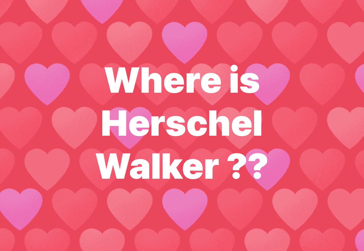 KingBean904's tweet photo. Where is #HerscelWalker? https://t.co/TbZTjXZugX