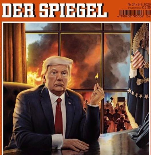 ivanrcastedo's tweet photo. La portada profética de Der Spiegel de junio 2020.
El peor presidente de la historia de los EEUU. 🇺🇸 https://t.co/cKNmL8dHho