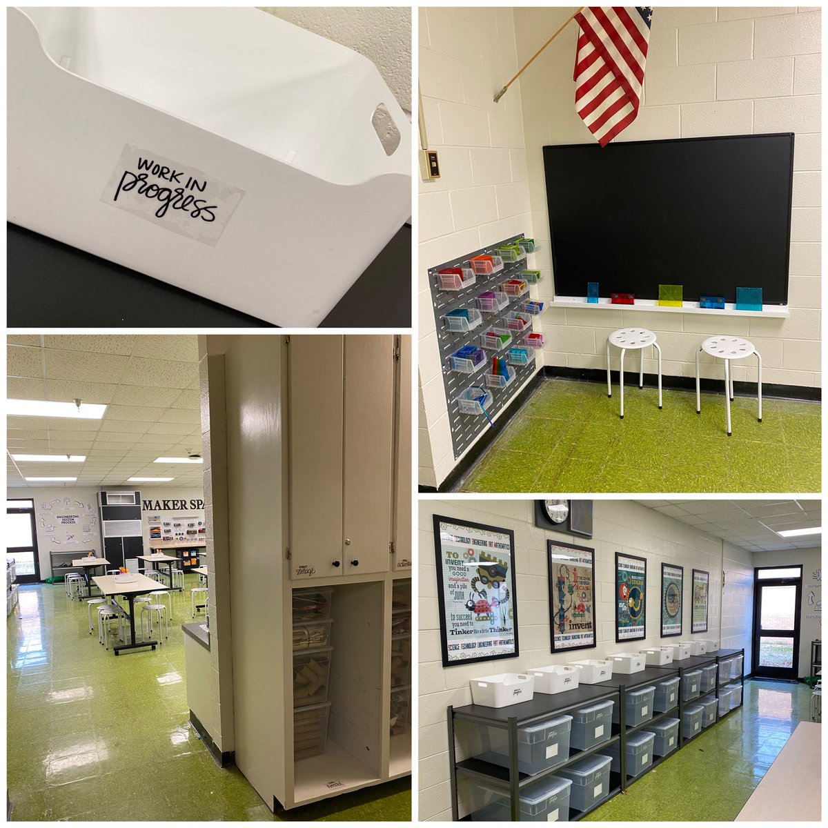 We are learning remotely this week at ILE, but next week our Warriors will go virtually crazy when they see our completed STEAM Lab renovations!!! We can’t wait to put the 4Cs in action in there!!! <a href="/theTSIN/">Tennessee STEM Innovation Network</a> <a href="/sumnerstem/">@SumnerSTEM @SumnerSTEAM</a> <a href="/BenLBruce/">Ben Bruce</a>