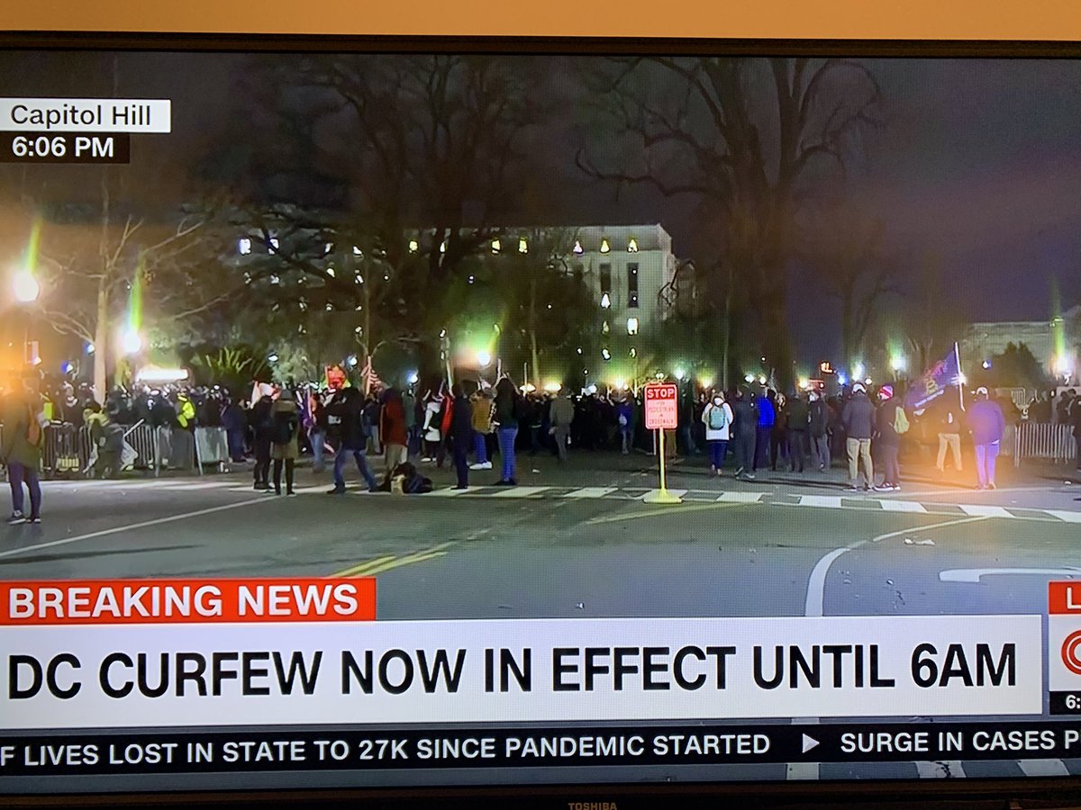 jesus_jimz's tweet photo. Curfew in Dallas             Curfew in D.C. 
Summer 2020                    Today https://t.co/tjESxIaFL4