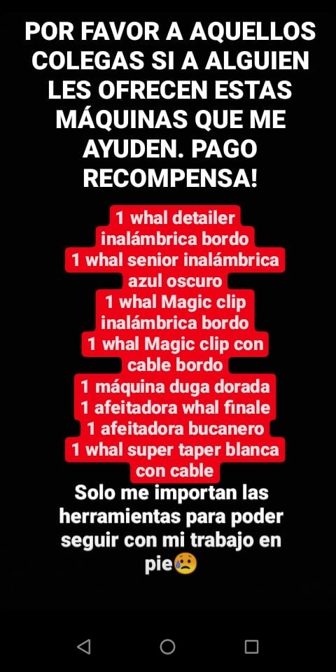 Tomiacc97's tweet photo. Por favor si me ayudan con un rt, se los agradecería 🙏 sé que hay gente buena y honesta que si se las ofrecen cualquier cosa me avisan al wpp: 3517670873

Es mi único ingreso, mi barbería. Y me dejaron si nada!💔 https://t.co/Xl9Jc9cLM1