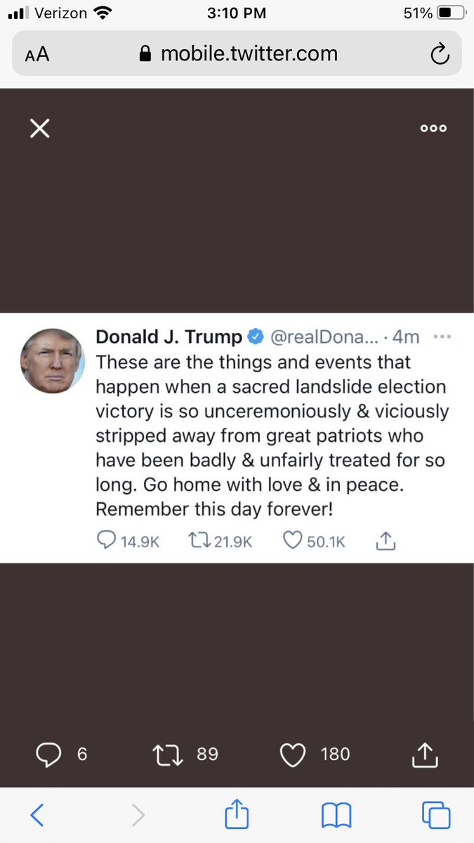 Karen_Palmer's tweet photo. Impeach this motherfucker immediately. https://t.co/l22Q4kPfs4