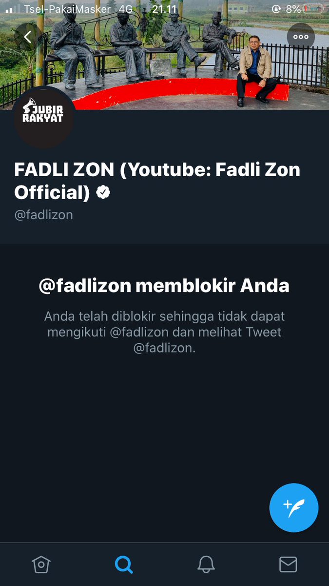 EoMimir's tweet photo. Ngumpulin orang yg lagi diblokir fadlizon #FadliZonJubirBokep https://t.co/DfQuLTjAcK