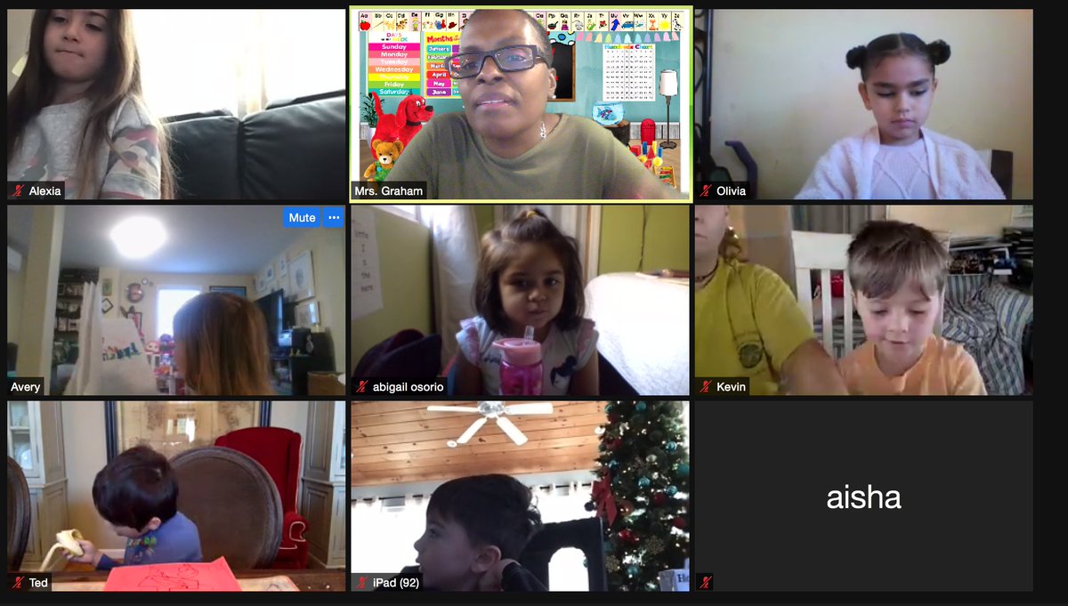 MRSSGRAHAM2's tweet photo. Thank you @learningbee20 and @MsRobertsENL for coming to listen to our virtual kindergarten writers read their amazing books. You made them feel super proud of their work!!! We appreciate you so much!!!❤️ https://t.co/pda9FULb9g