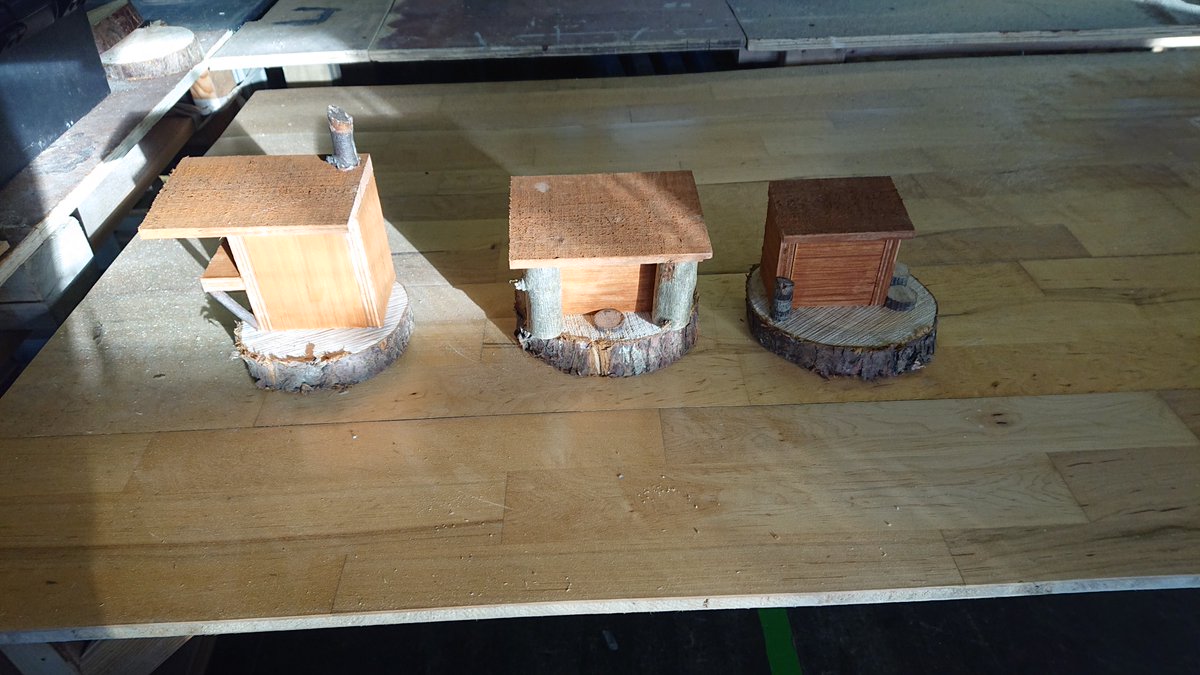 MenWigan's tweet photo. Enchanted fairy houses started. https://t.co/O0D3s1JARI